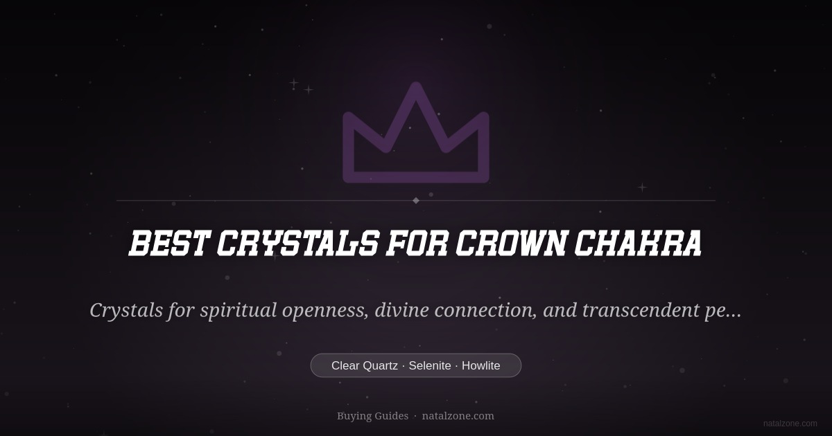 Crown Chakra buying guide cover