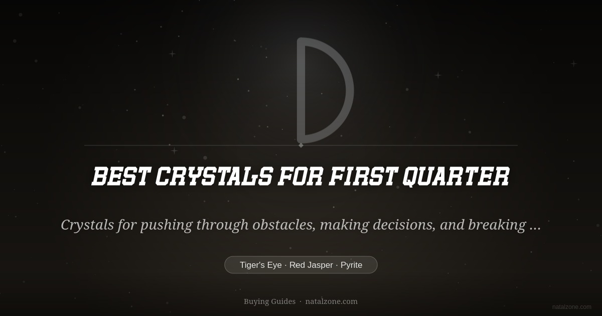 First Quarter buying guide cover