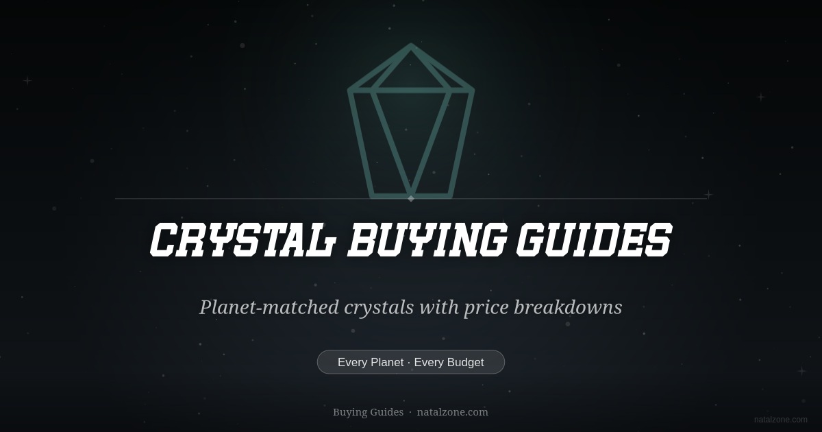 Zodiac Crystal Buying Guides