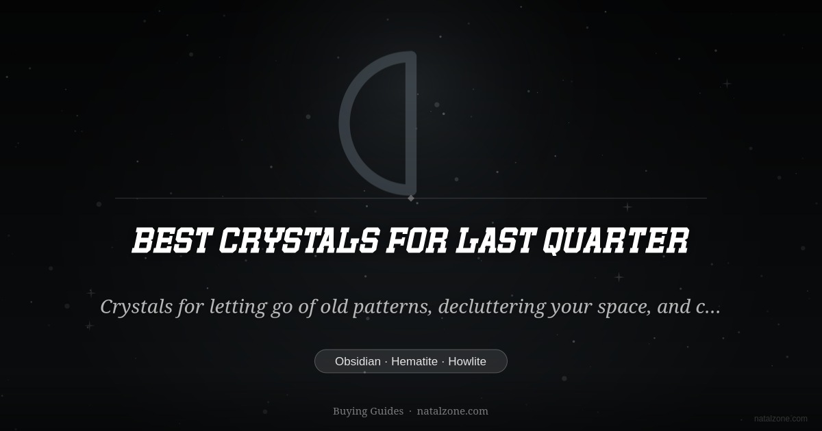 Last Quarter buying guide cover