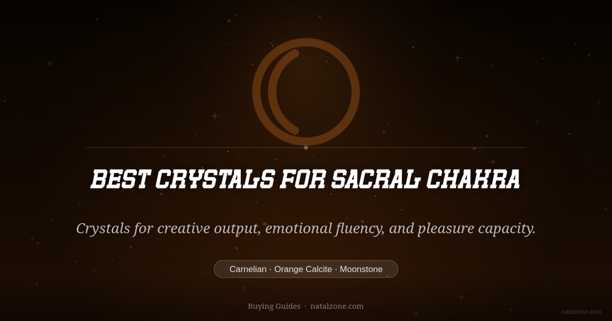 Sacral Chakra buying guide cover