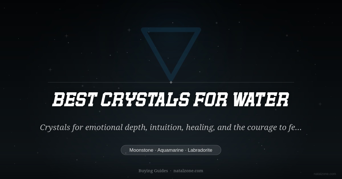 Water buying guide cover