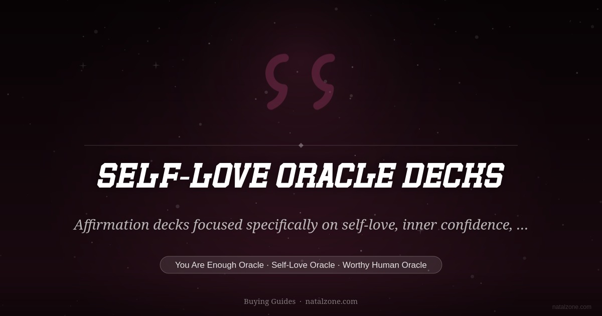 Self-Love Oracle Decks buying guide cover