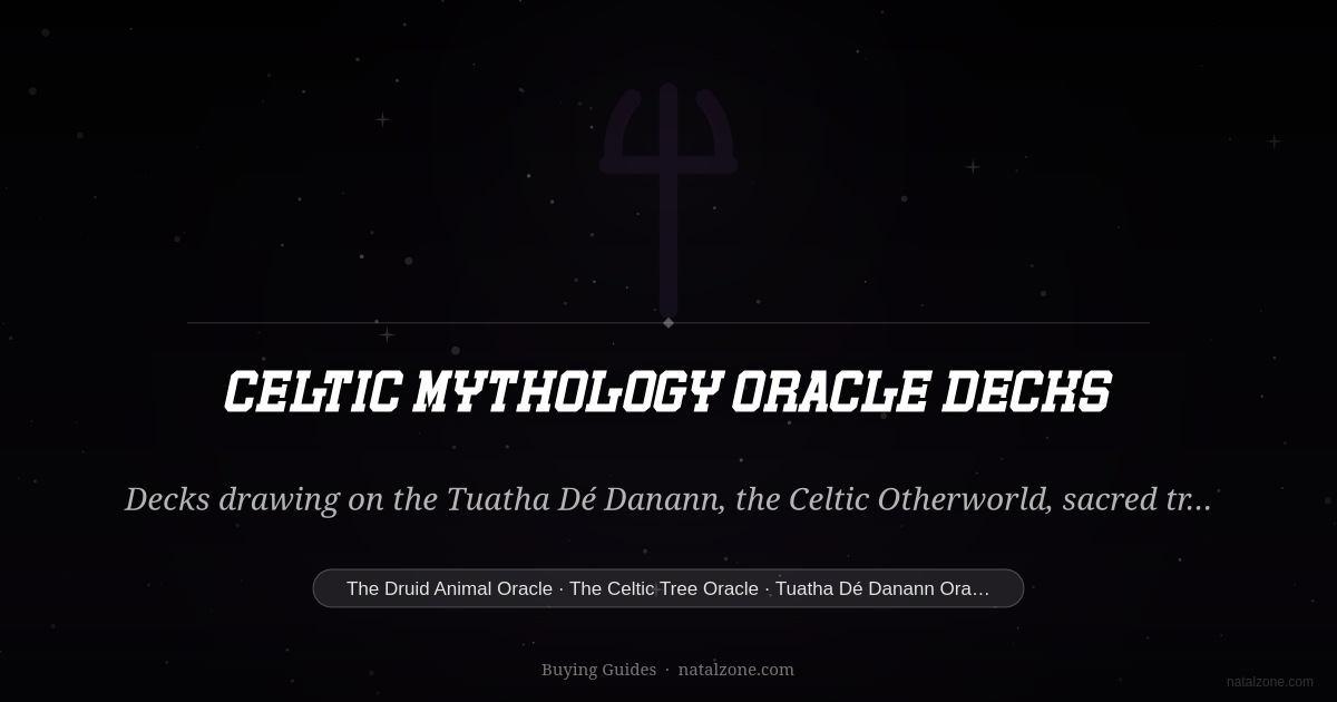Celtic Mythology Oracle Decks buying guide cover