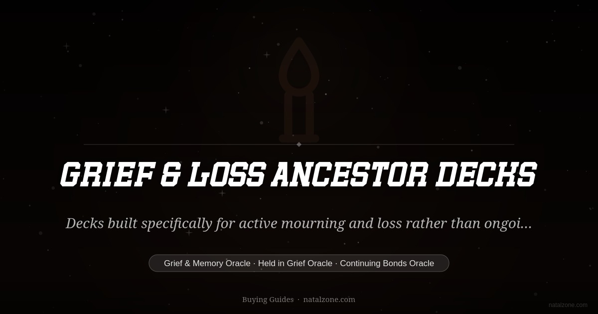 Grief & Loss Ancestor Decks buying guide cover