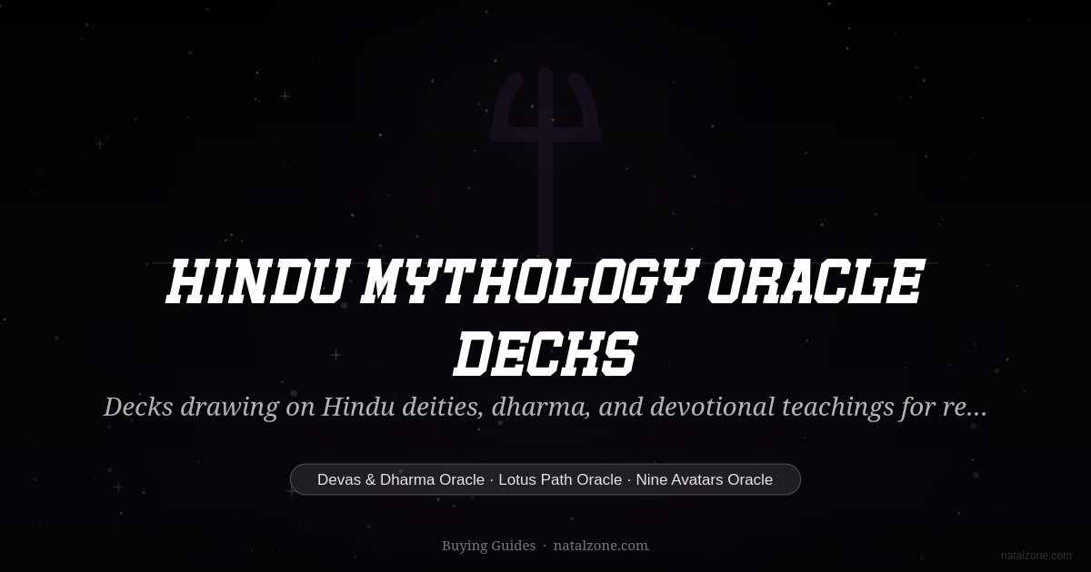Hindu Mythology Oracle Decks buying guide cover