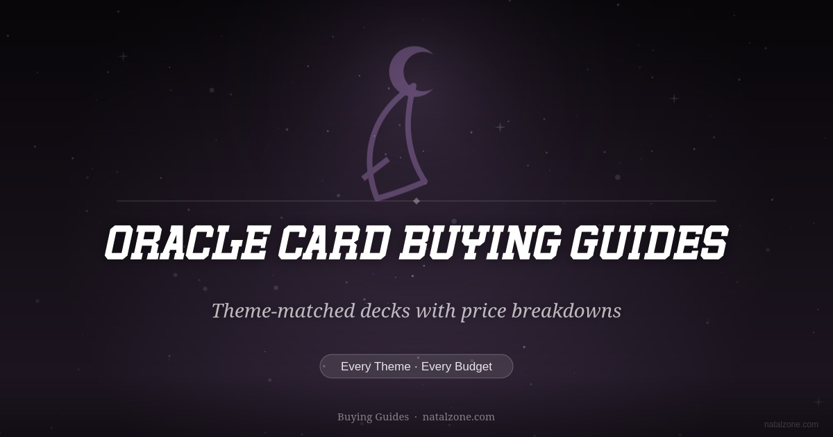 Zodiac Oracle Deck Buying Guides
