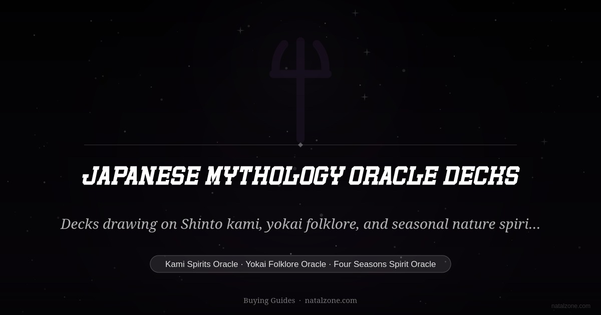 Japanese Mythology Oracle Decks buying guide cover