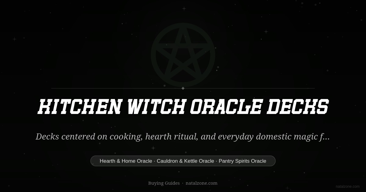 Kitchen Witch Oracle Decks buying guide cover