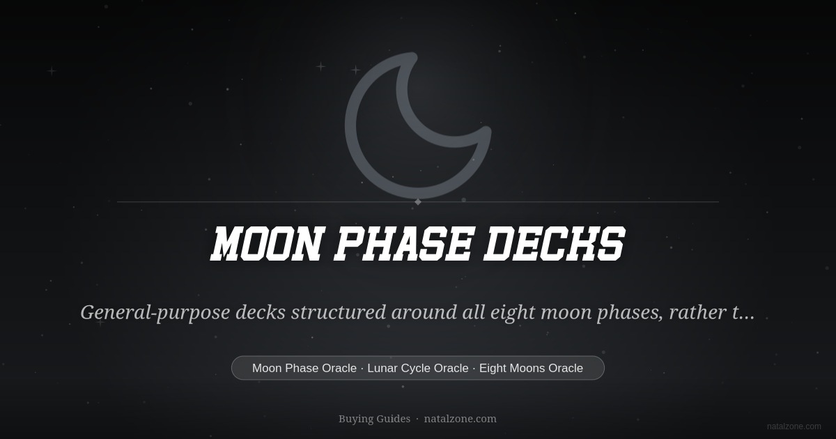 Moon Phase Decks buying guide cover