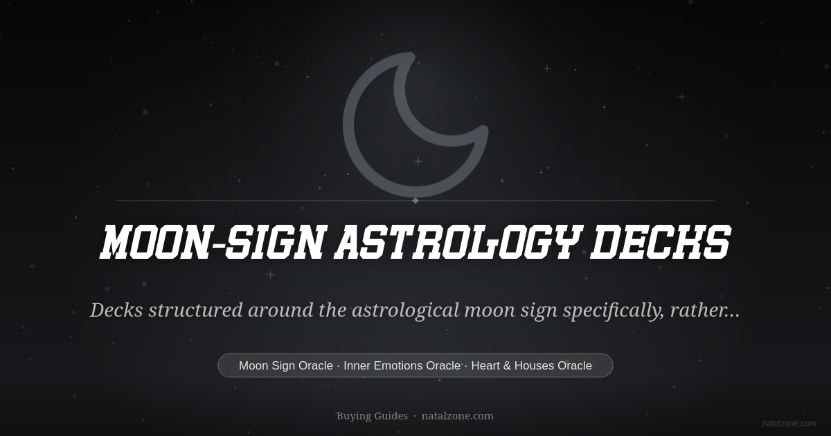 Moon-Sign Astrology Decks buying guide cover