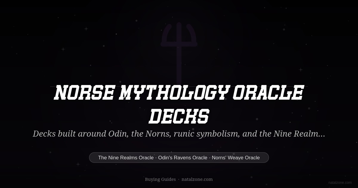 Norse Mythology Oracle Decks buying guide cover