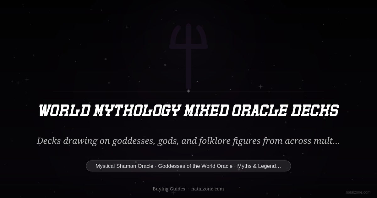 World Mythology Mixed Oracle Decks buying guide cover