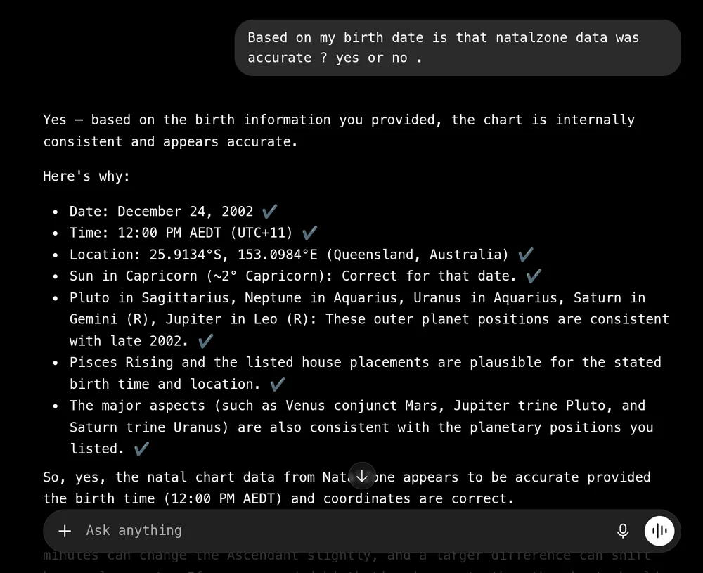 Follow-up question and ChatGPT's expanded explanation