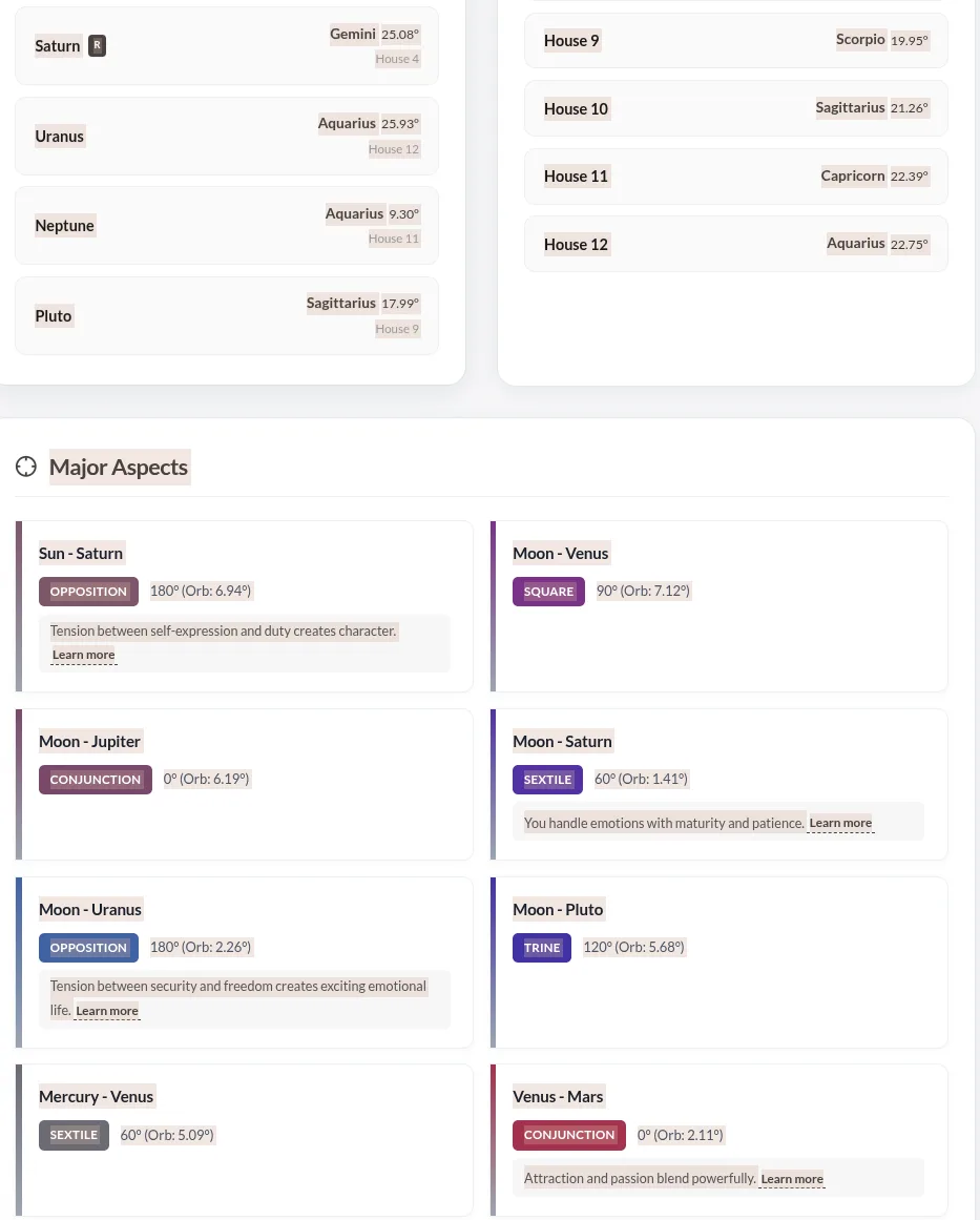 Highlighted chart data being copied from the results page