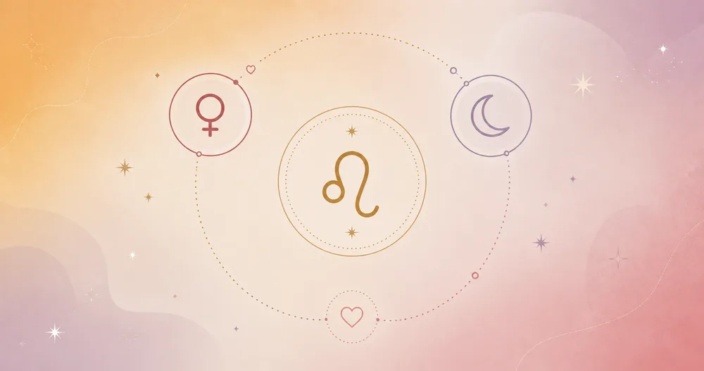 Leo birth chart Venus moon placement love compatibility