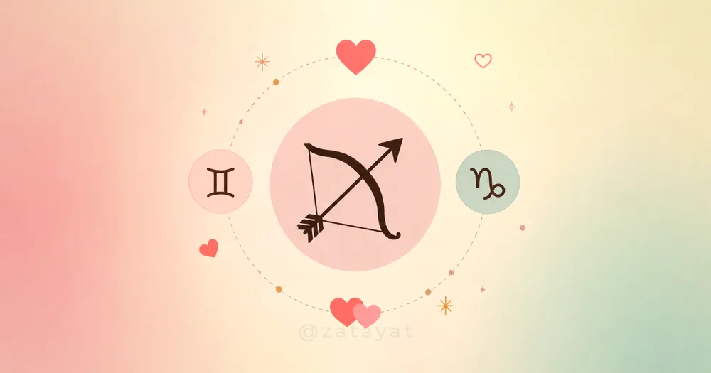 Sagittarius middle ground zodiac matches Gemini Capricorn compatibility