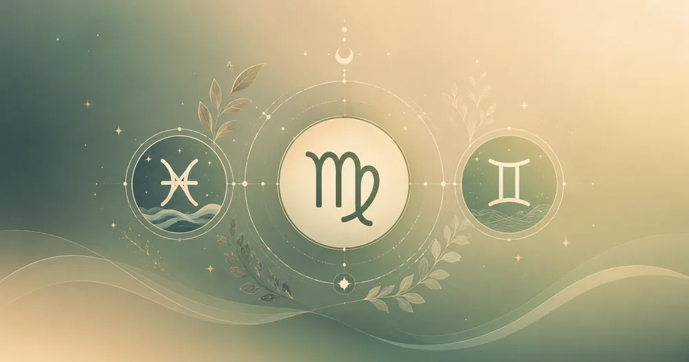 Virgo middle ground zodiac matches Pisces Gemini compatibility